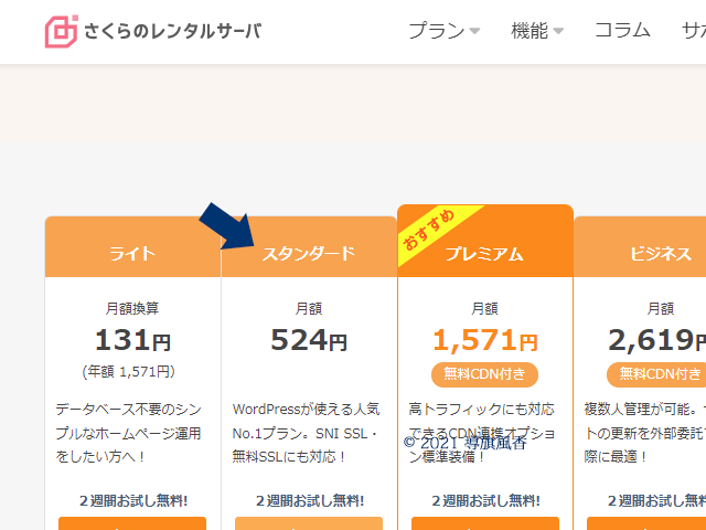 お金に余裕があればプレミアムの月1,571円の方がいいと思います。