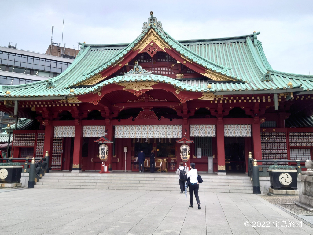 神田明神の本殿の写真です。