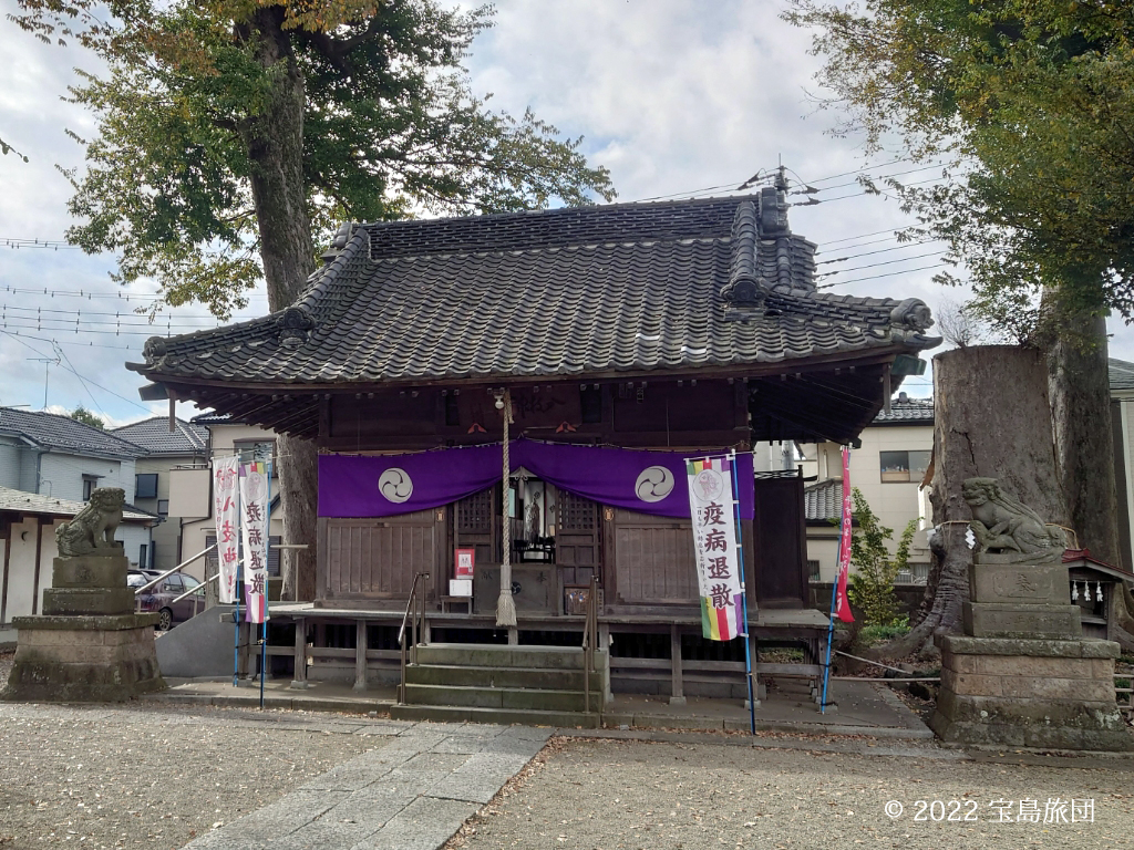 八枝神社本殿の写真です。